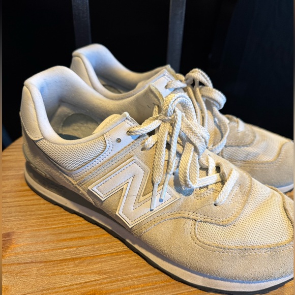 New Balance Shoes - New Balance 574 Off-White Sneakers